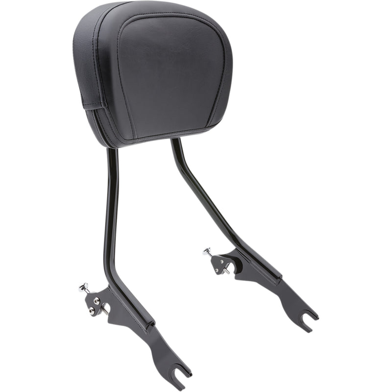 Cobra Quick-Detach Backrest - 602-2012B For Harley Touring 1997-2008