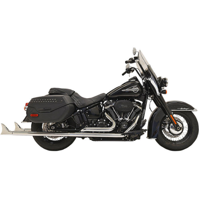 BASSANI XHAUST 1800-2377 1S96E-36 Fishtail True Dual Exhaust System - 36"