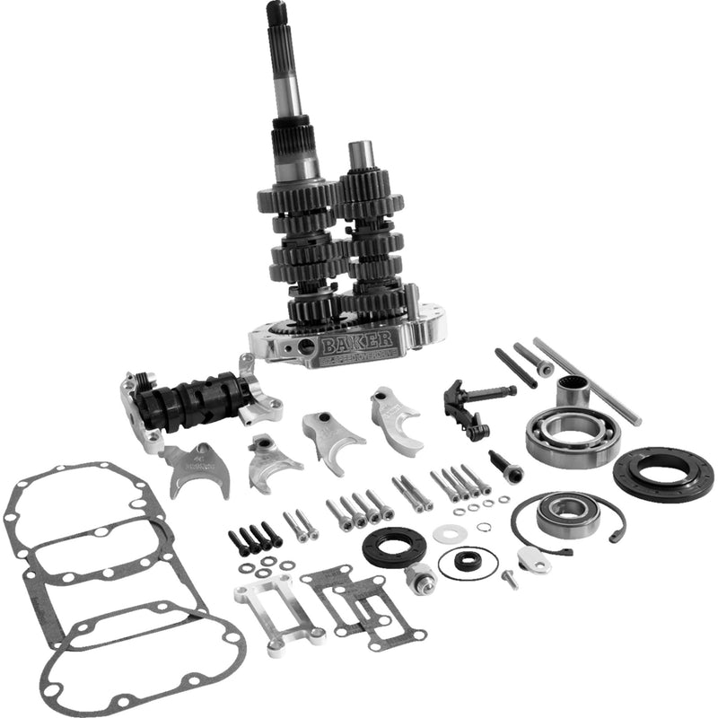 Baker Drivetrain OD6 Gear Set - OD6-404SP-02 For Harley Touring 1998-2000