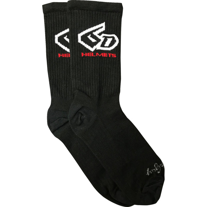 6D HELMETS Bicycle Socks Black