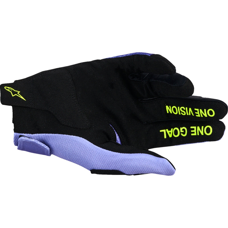 ALPINESTARS Radar Gloves Purple/Fluo - Yellow
