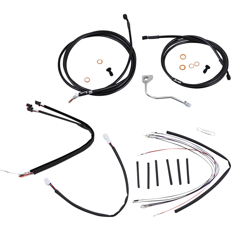 Burly Brand Complete Cable Kit - B30-1181 For Harley Road Glide 2015-2016