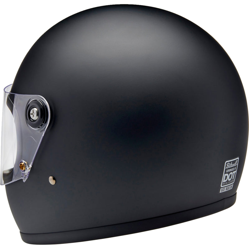 BILTWELL Gringo S Helmet Flat - Black