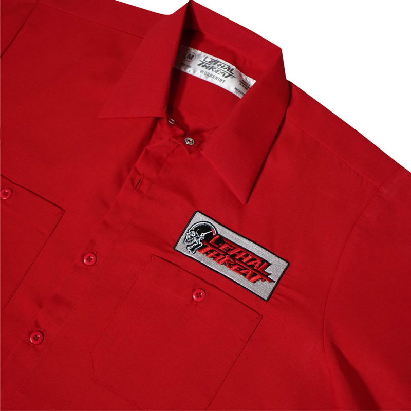 LETHAL THREAT 3040-3246 DG60162XXL Not for the Slow Skull Shop Shirt red - 2xl