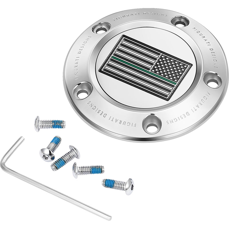 Figurati Designs Cover - FD72-TC-5H-SS For Harley Motorcycles 1999-2017