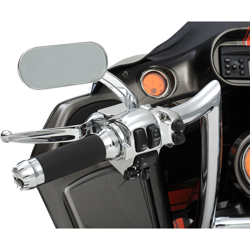 DRAG SPECIALTIES 1901-0026 Oval Mirror