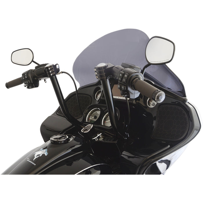 KLOCK WERKS 0601-3127 KWH-01-0332 Pullback Klip Hanger Handlebar - 14" - Black