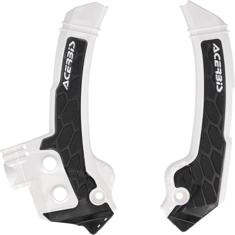 ACERBIS 0505-2534 2987271035 X-Grip Frame Guards white/black- husqvarna - fc/fx/tc/tx