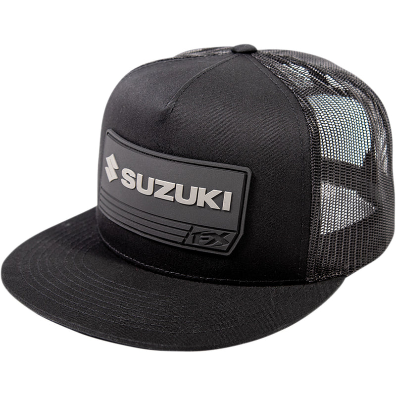 FACTORY EFFEX 2501-3734 24-86410 21 Racewear Hat suzuki  - black - one size
