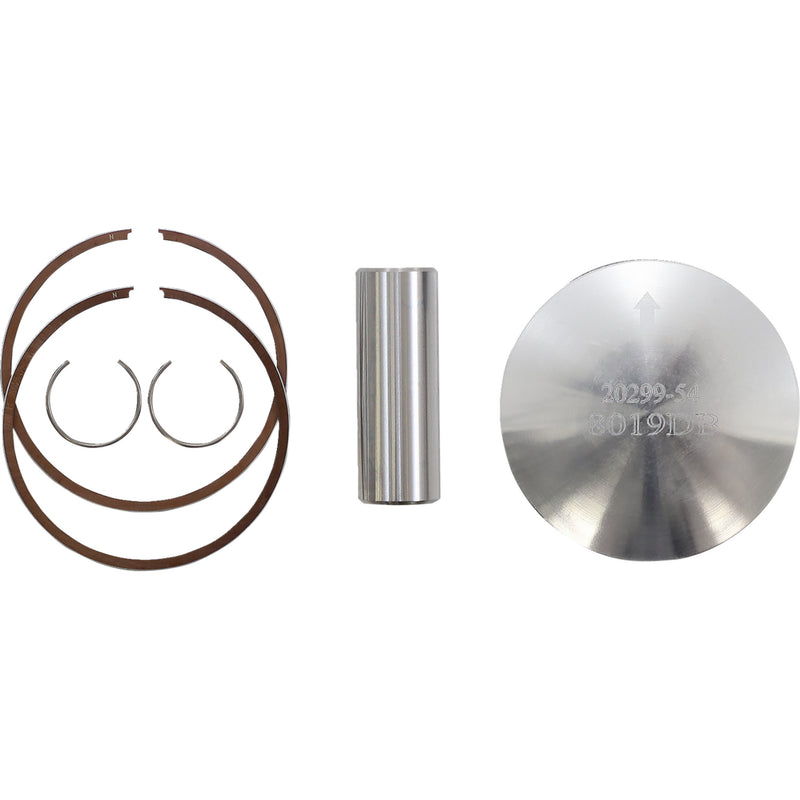 WOSSNER 0910-4718 8019DB Piston Kit for 2 Stroke Piston Kit - 53.95 mm - Honda NSR/CRM125R