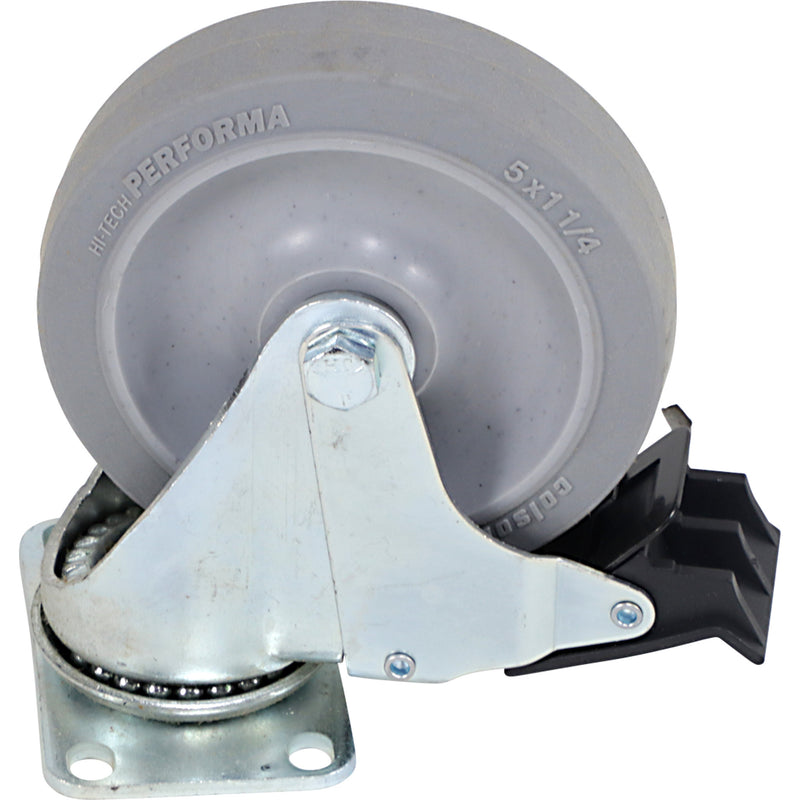 EAZYMOVE 4101-0392 PWC-WHBRK Replacement Wheel for Heavy-Duty Adjustable PWC Stand Wheel - Replacement/PWC Stand - with Brake
