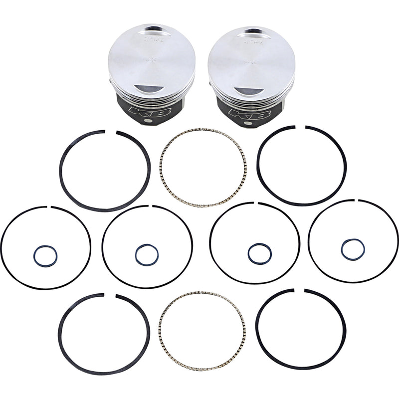 KB Performance Piston Kit - KB425C.010 For Harley Motorcycles 1999-2006