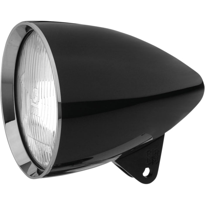 HEADWINDS 2001-0469 1-5800ZCZA Concours Headlight Housings 5 3/4" Headlight Housing - Black - Concours Rocket Smooth