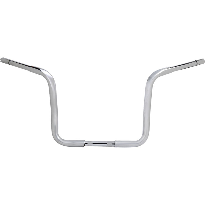 LA CHOPPERS 0601-6735 LA-7321-12W Pre-Wired Ape Handlebar - Ape Hanger - 1-1/4" x 12" - Chrome
