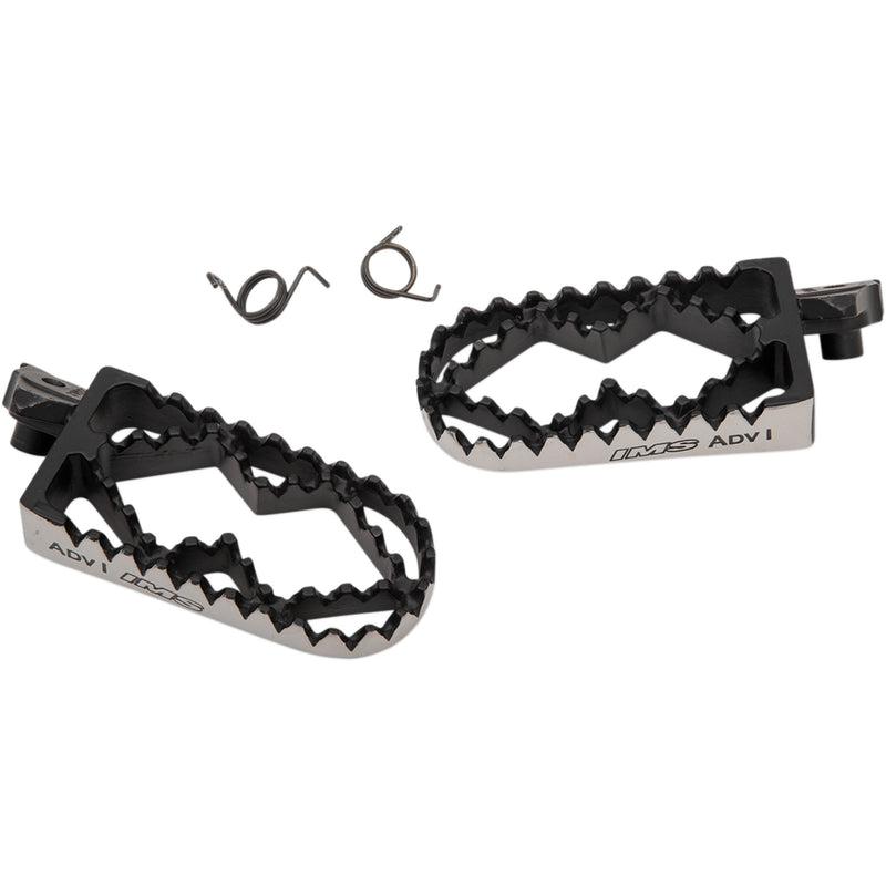 IMS PRODUCTS INC. 1620-1635 252602-1 Adventure Series Footpegs Adventure I Footpegs - Black