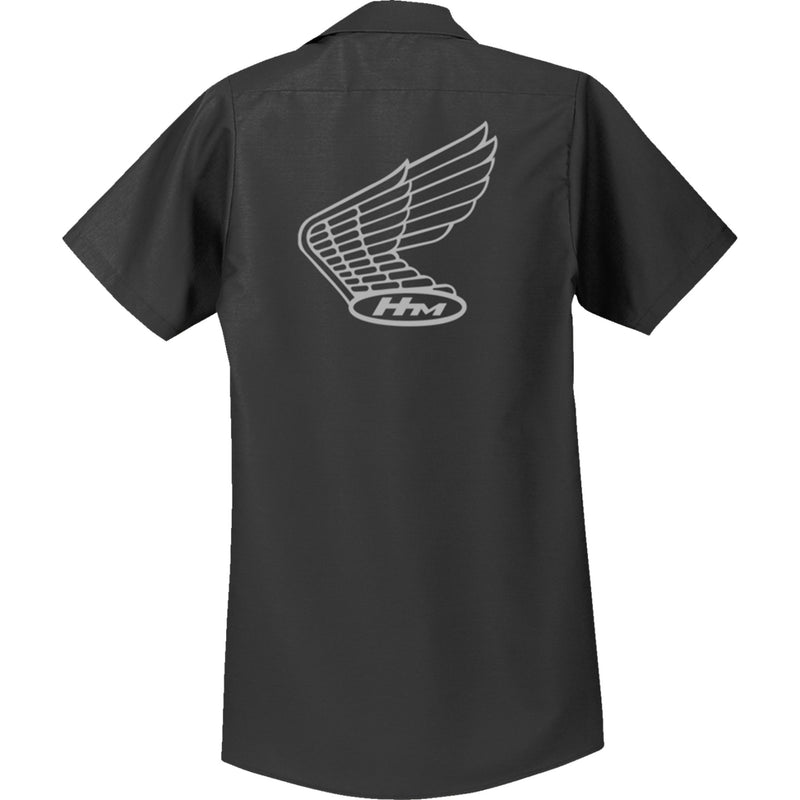 HONDA APPAREL Work Shirt Charcoal