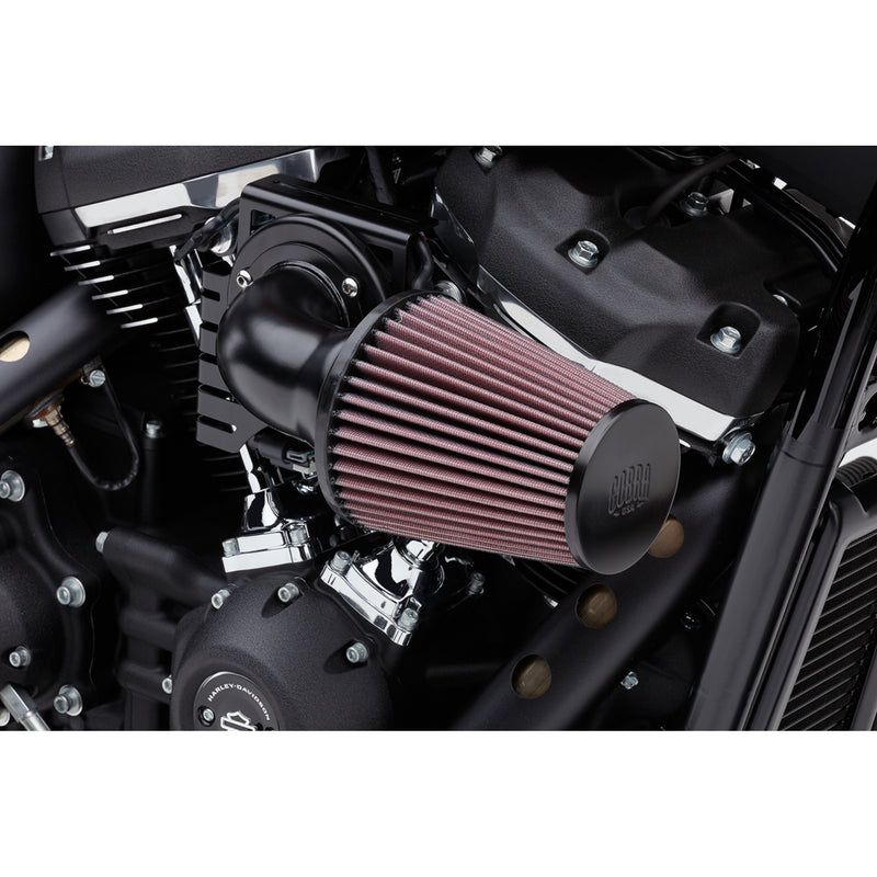 Cobra Cone Air Intake - 606-0100-06B-SB For Harley Touring 2008-2016