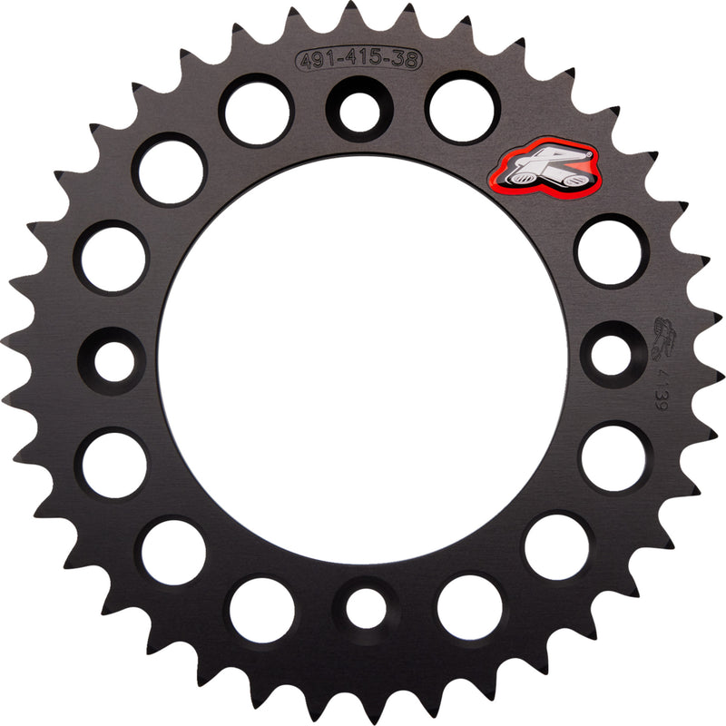 Renthal Sprocket - 491--415-38P-BK For Husqvarna 50 Mini / TC 50 / 5 / 3 2018-2024 | Gas Gas 50 / 5 / 3 2021-2025