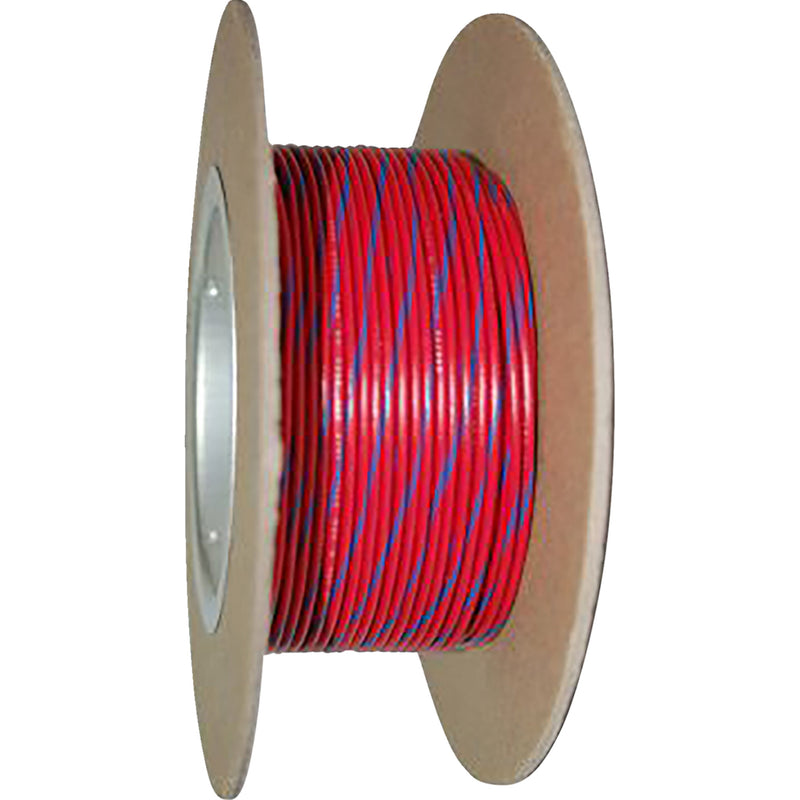 NAMZ 2120-0520 NWR-26-100 OEM Color Wire Spool 100' Wire Spool - 18 Gauge - Red/Blue