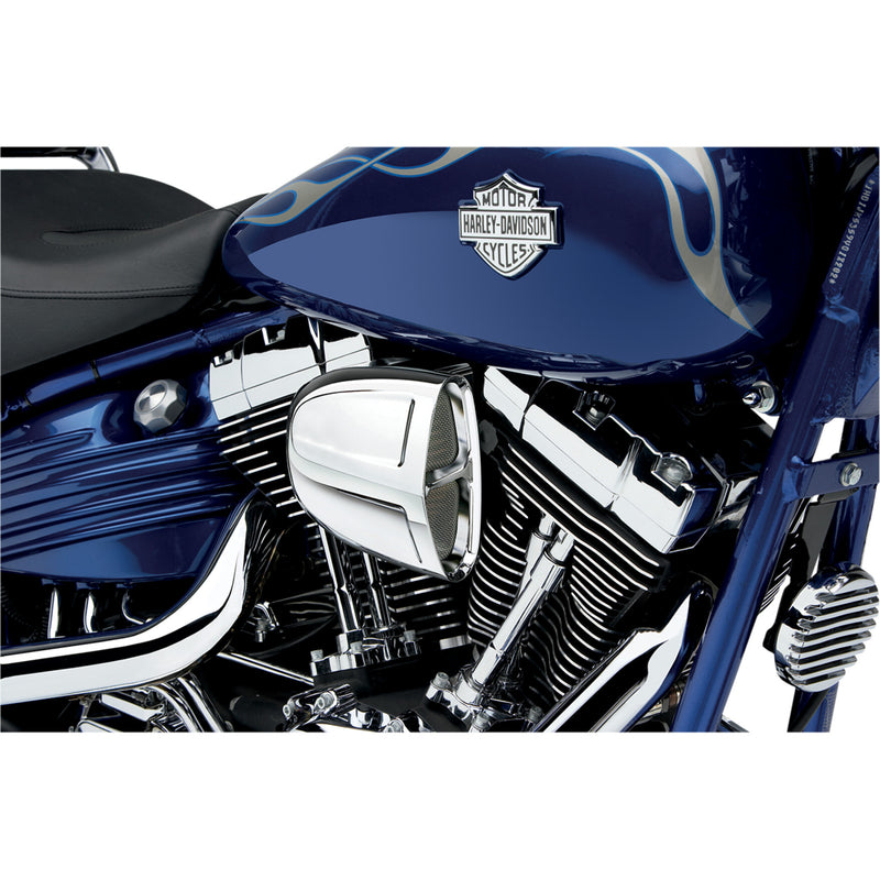Cobra Powrflo Venturi Air Intake - 606-0100-SB For Harley Motorcycles 2008-2017