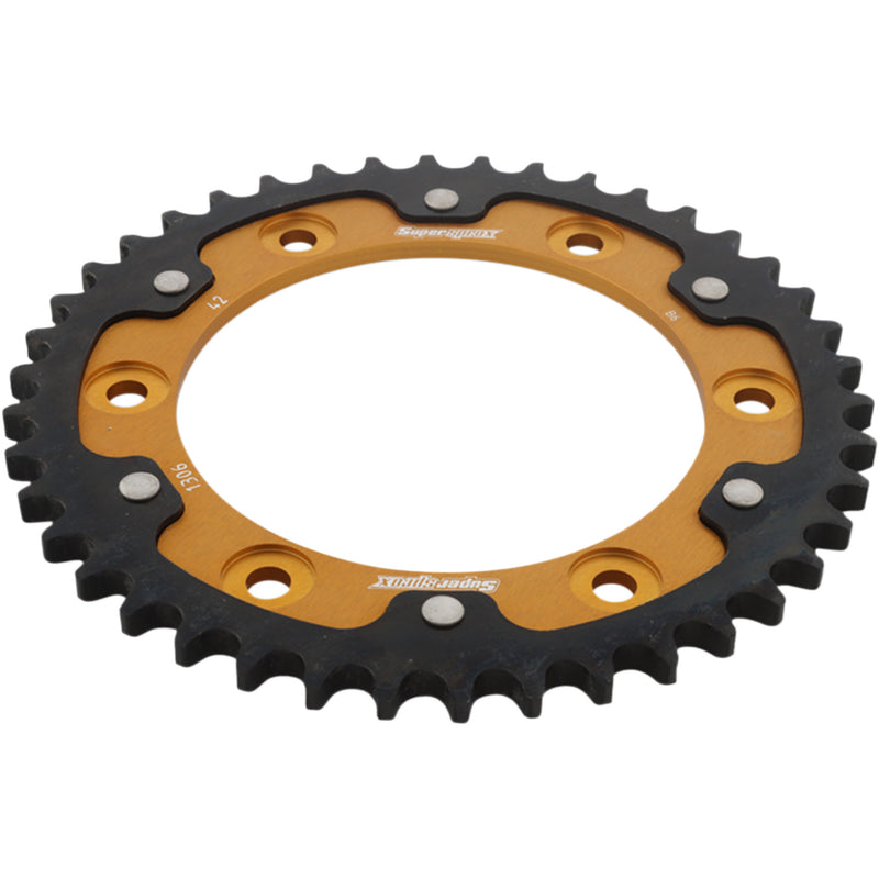 SUPERSPROX 1210-1945 RST-1306-42-GLD Stealth Rear Sprocket 42 tooth - gold - honda