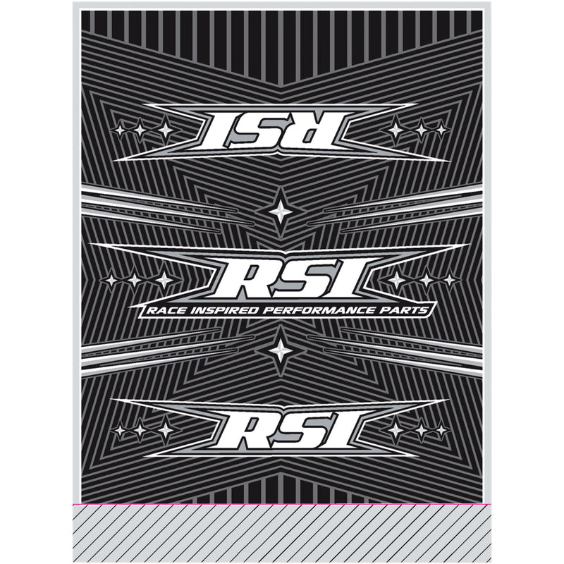 RACE SHOP INC. 0603-0394 BPR-B Round Handlebar Pad Bar Pad - Round - Black
