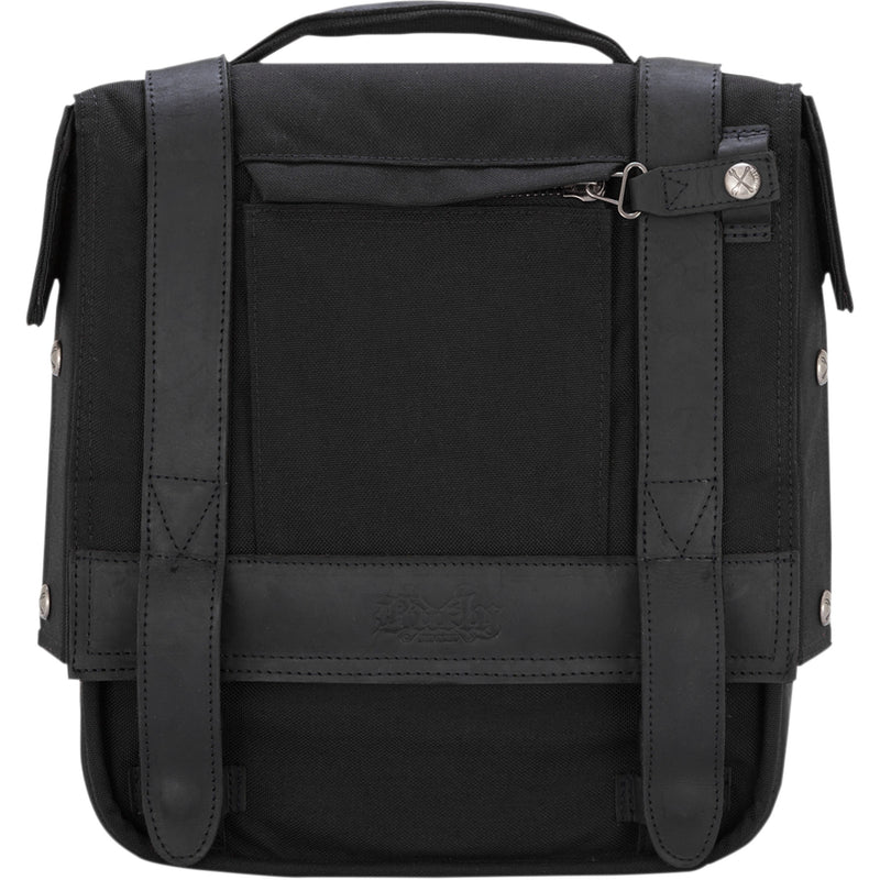BURLY BRAND 3501-1345 B15-1000B Voyager Detachable Saddlebag Detachable Saddlebag - Black