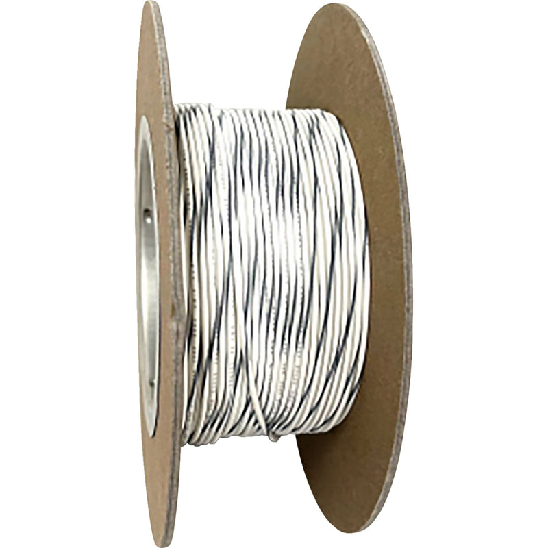 NAMZ 2120-1254 NWR-98-100-20 OEM Color Wire Spool 100' Wire Spool - 20 Gauge - White/Gray