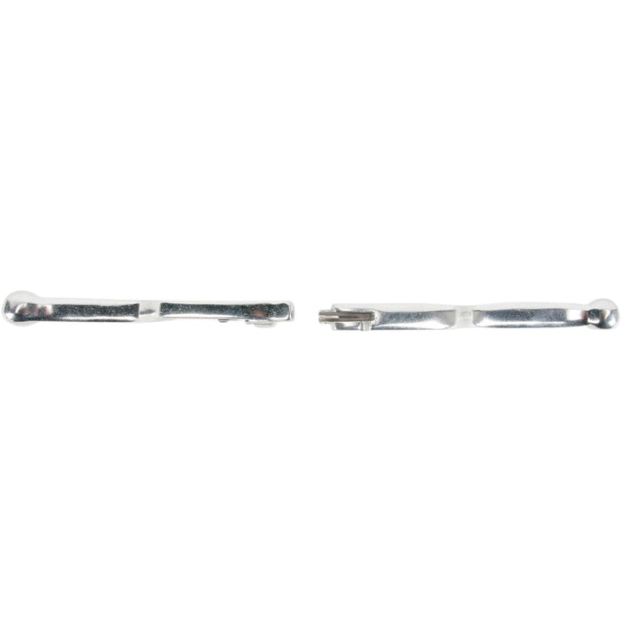 PARTS UNLIMITED 44-8105 Shorty Power Lever Set Levers - Shorty - Silver