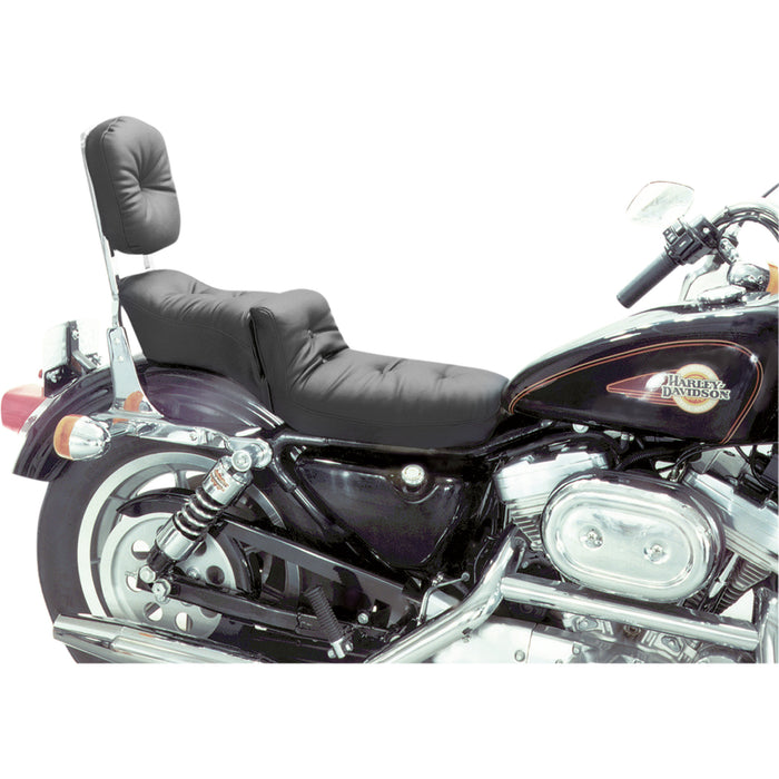 MUSTANG 0804-0180 75116 Regal Duke Pillow 2-Up Seat - XL '96-'03 - 3.3 Gallon Tanks