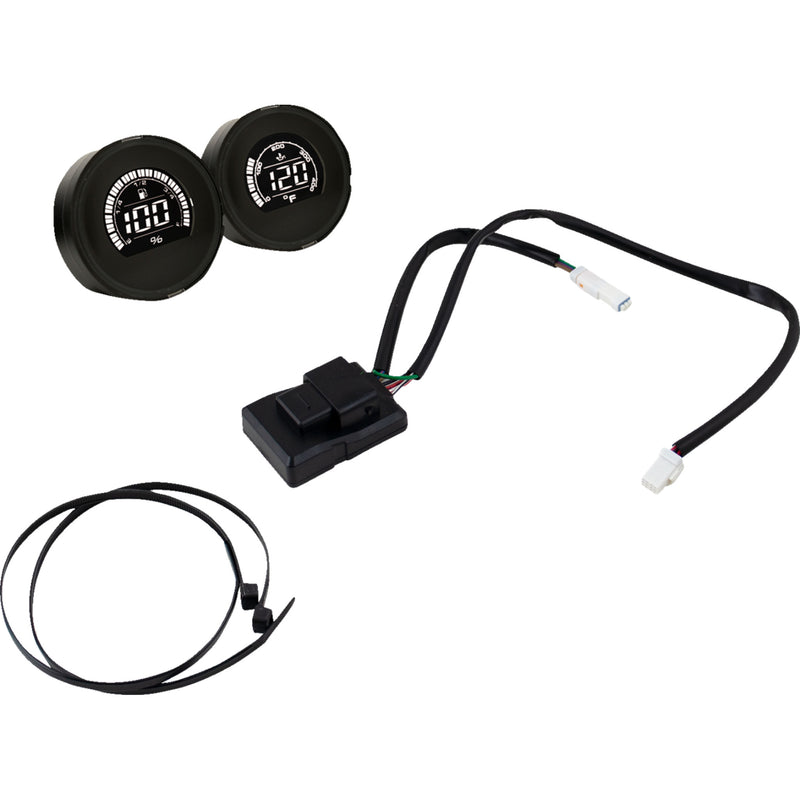 Koso North America Add-On Kit For D2 Gauge Engine Temperature - BA080051 For Harley Touring 2014-2023