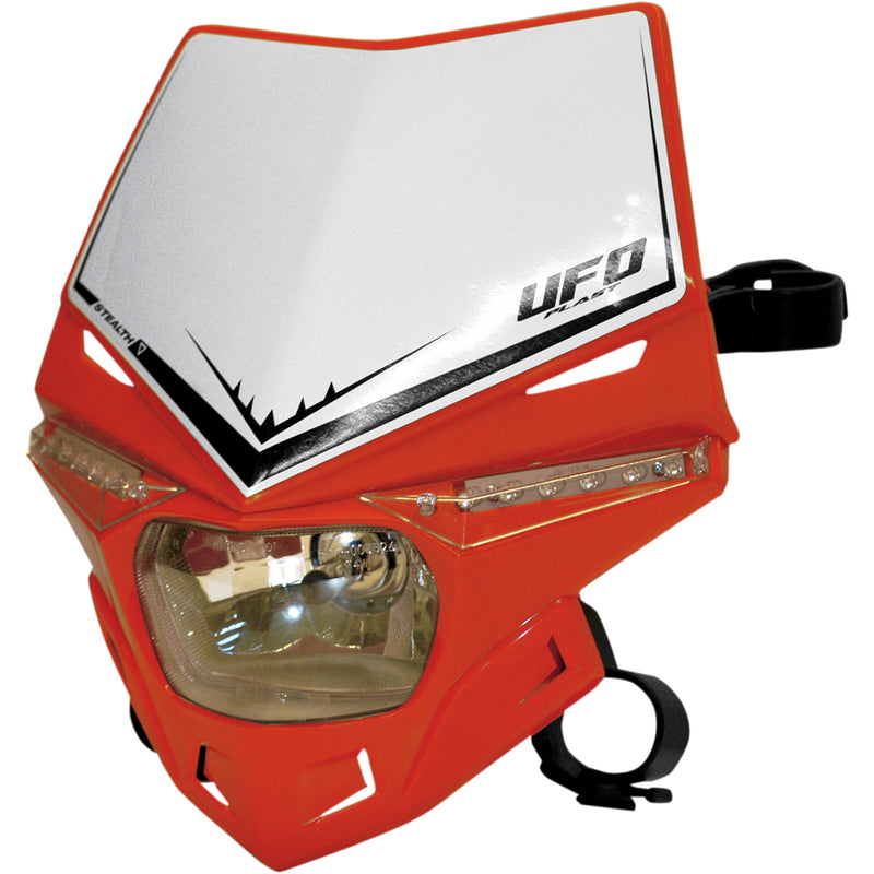 UFO 2001-0732 PF01715070 Two-Piece Stealth Headlight System Stealth Headlight - Red