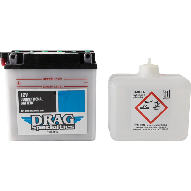 Drag Specialties Battery - 2113-0215 For Harley Sportster 900 / Super Glide 1970-1978
