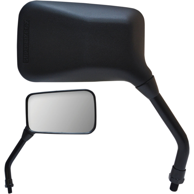 Parts Unlimited GX Mirror GX Side View Rectangle Black Right
