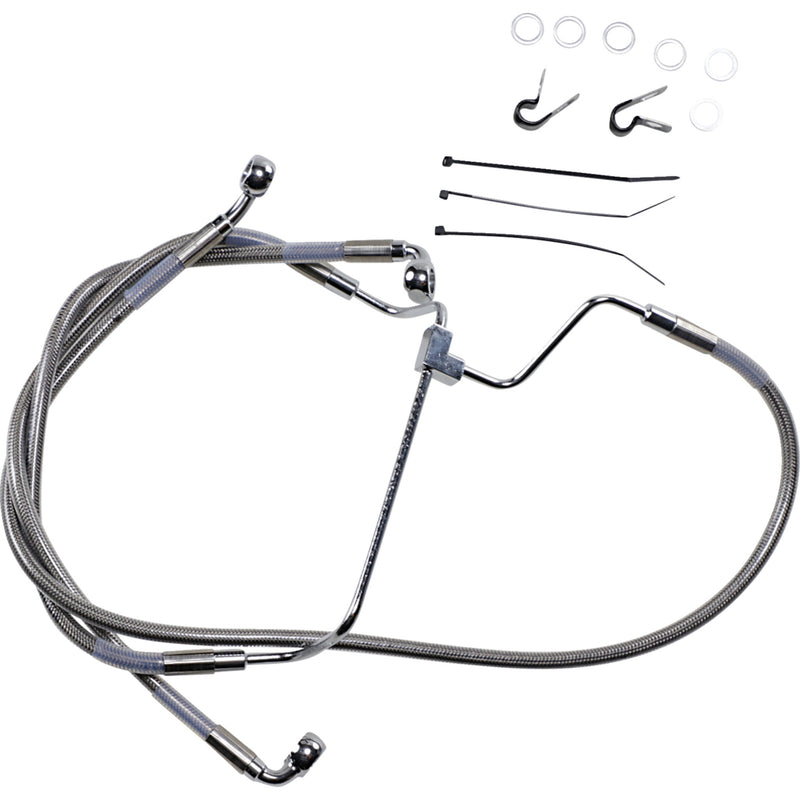 Drag Specialties Brake Line For Harley Touring 2014-2019