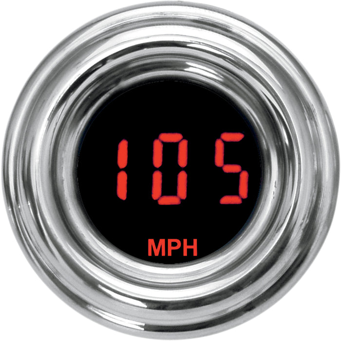 DAKOTA DIGITAL 2210-0189 MCL-4013R-R 4000 Series Mini Gauge — Digital Speedometer/Tripmeter/Digital Odometer - 1-7/8" MPH 4000 Series Speedometer - Red Display