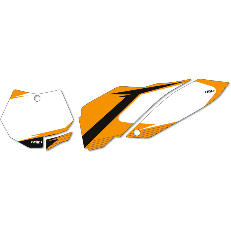 Factory Effex Plate Graphic - 12-64526 KTM Dirt Bikes 2007-2010