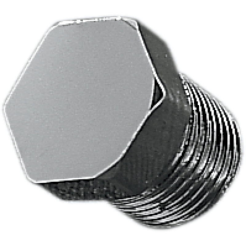 GARDNER-WESTCOTT DS-245262 7-121PP-2 Chrome Hex Drain Plug 1/8" NPT Hex Plug - Chrome
