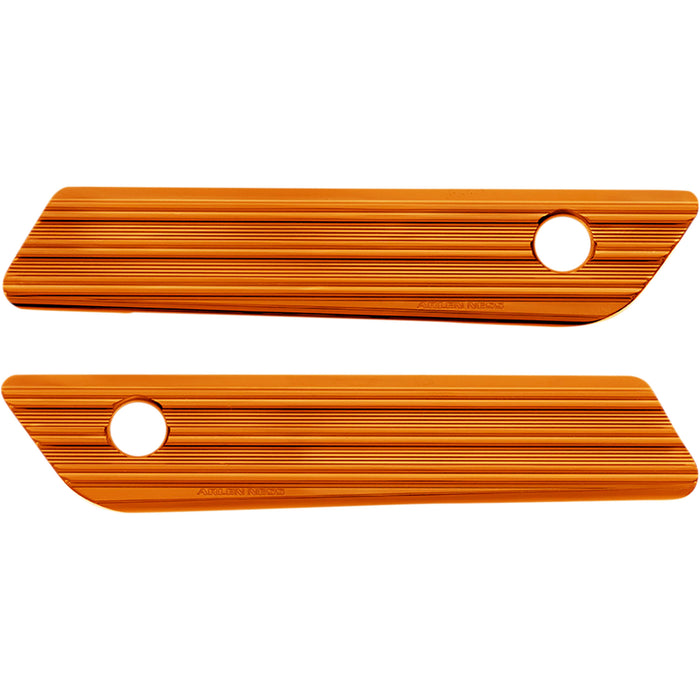 ARLEN NESS 3501-1637 03-610 Saddlebag Latch Covers - Orange