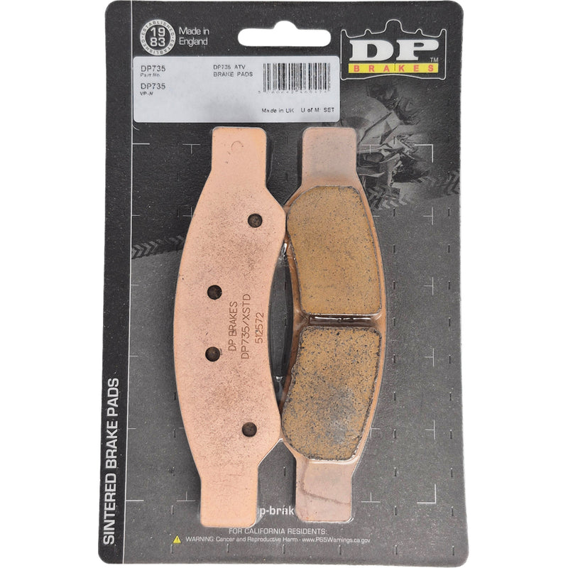 Dp Brakes Brake Pad - DP735 Can-Am Maverick 2024-2026