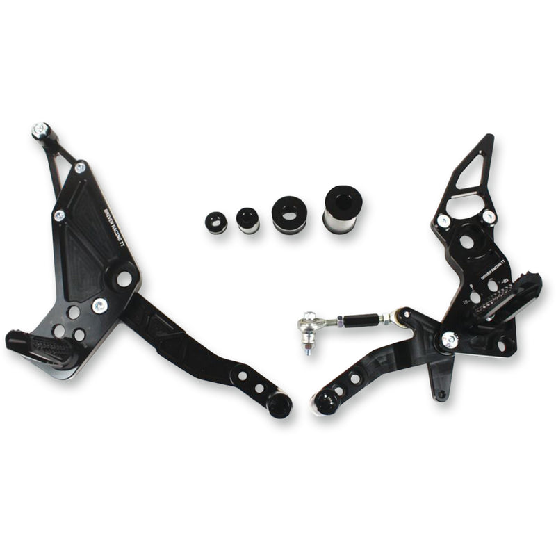 Driven Racing TT Rearset - DRP-727-BK Honda Grom 125 2017-2020
