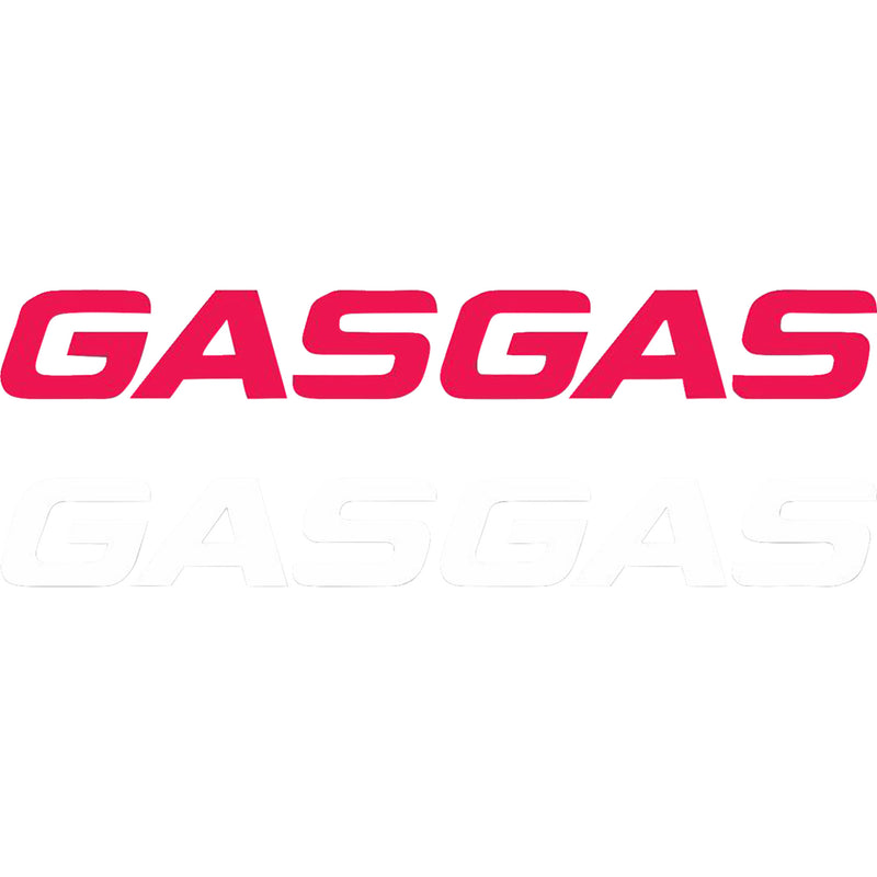 FACTORY EFFEX 4320-2624 28-94710 Die-Cut Logo Decal Die-Cut Decal - 5' - Gas Gas Red