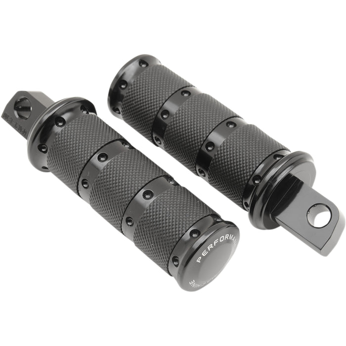 PERFORMANCE MACHINE (PM) 1620-1454 0035-1161-B XLS Foot Pegs - Footpegs - Black - XLS