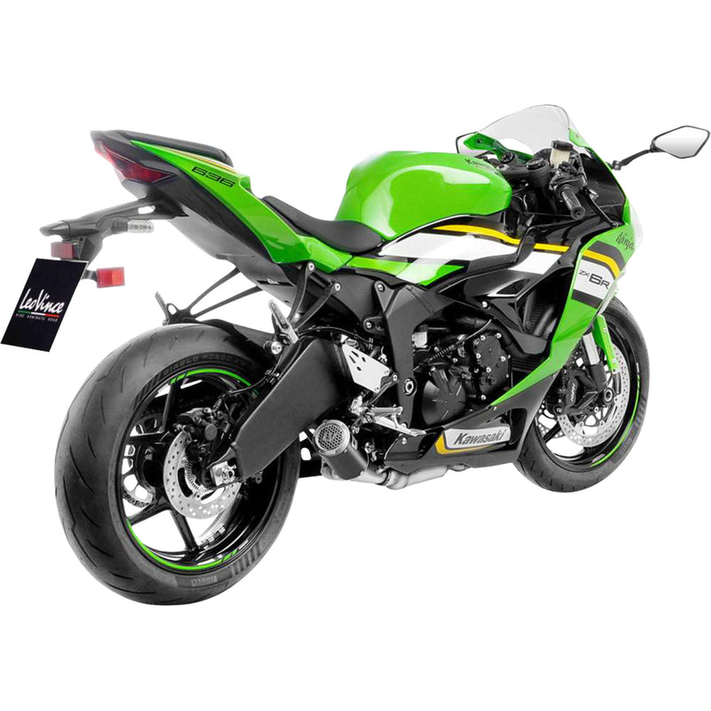 Leovince LV Corsa S Black Edition Muffler - 15413SBU Kawasaki Ninja 2019-2025