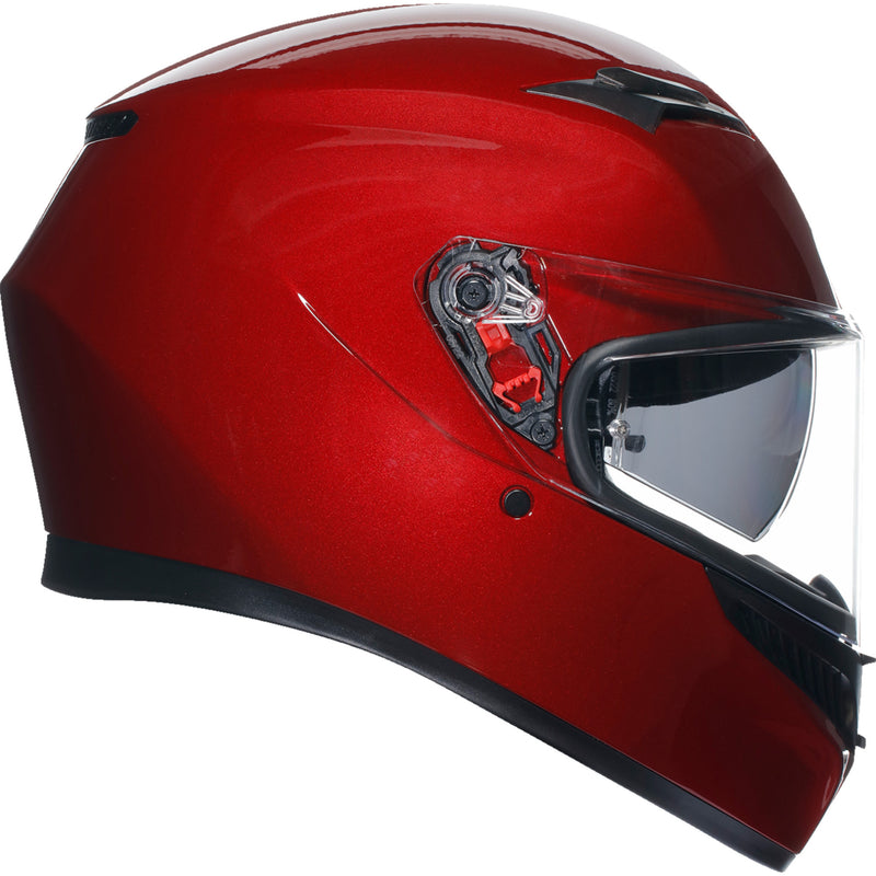 AGV 0101-15535 2118381004016S K3 Mono Helmet K3 Helmet - Competizione Red - Small