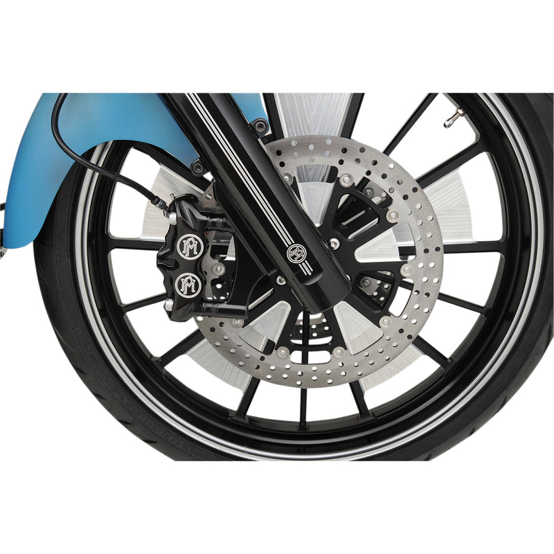 Performance Machine (pm) Brake Caliper - 0052-2406-BM For Harley Touring 2000-2007