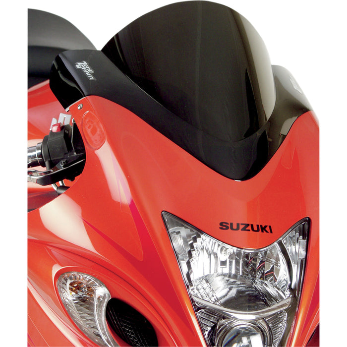 ZERO GRAVITY 2301-1002 16-134-19 Double Bubble Windscreen dark smoke - hayabusa