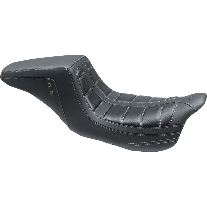 Mustang Squareback Seat - 75239GM For Harley Touring 2008-2025