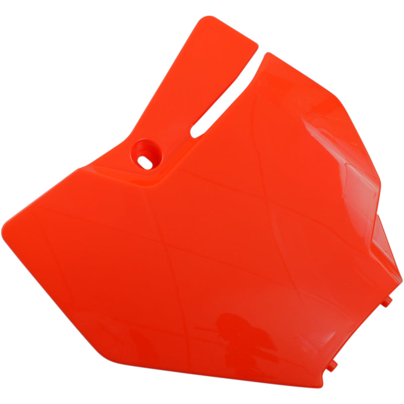 Ufo Number Plate - KT04087-FFLU KTM SX 85 2018-2024