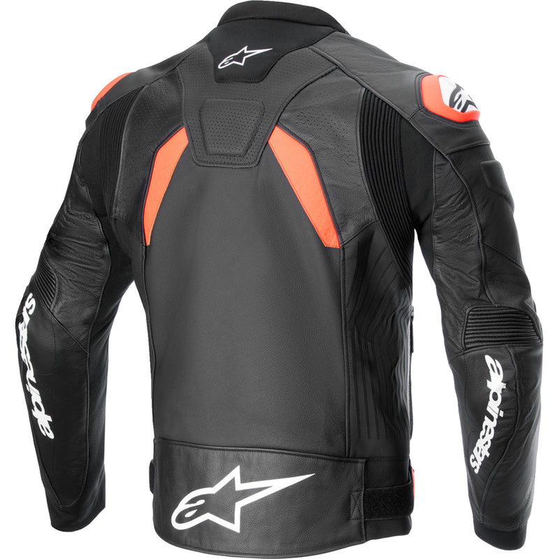 ALPINESTARS GP Plus R v4 Airflow Leather Jacket Black/Red - Fluo/White US / EU